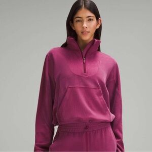 Lululemon brushes softstream quarter zip